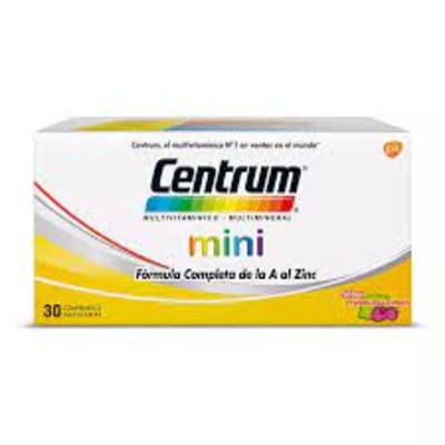 Centrum Mini 30 Comprimidos Masticables